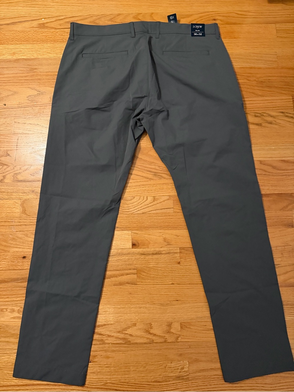 J. Crew Men’s Flex Charcoal SlimDress Pants 36x32 NWT